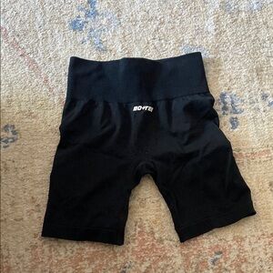 Bo+Tee Black Biker Shorts